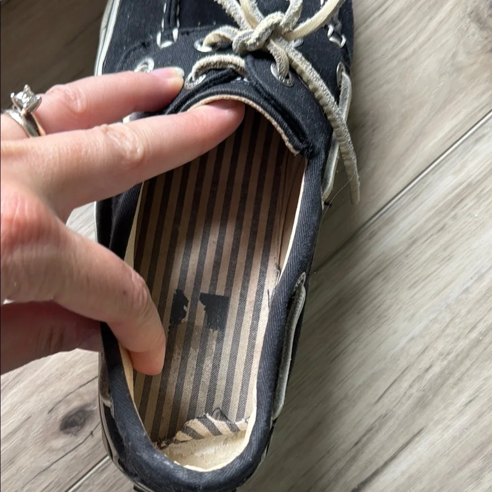 Sperry Men's Black Boat Shoes
